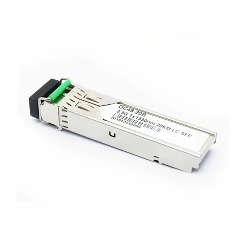 LC SM 20KM BIDI Compatível SFP Transceptor 1310nm SFP 2.5G
